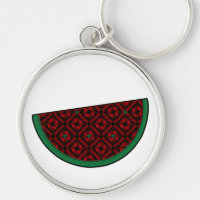 Pastèque de Palestine Broderie tatreez rouge