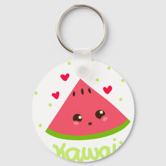 Porte-clés pastèque kawaii !