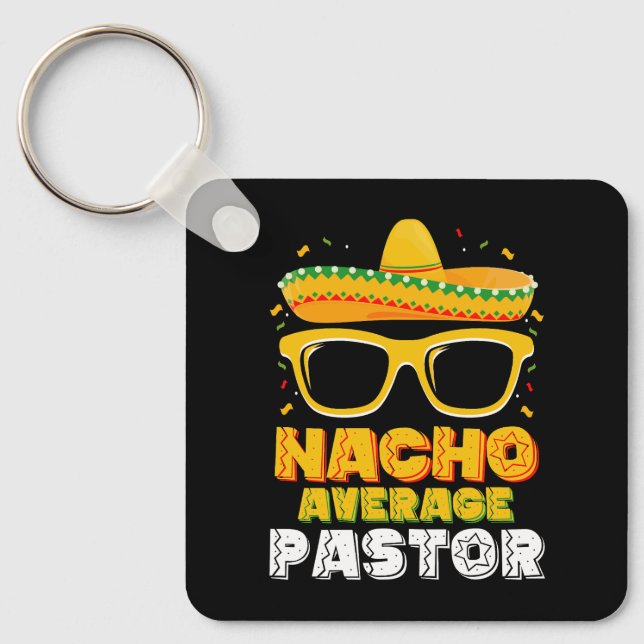 Porte-clés Pasteur pas moyen du Cinco de Mayo (Recto)
