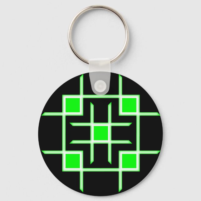 Porte-clés Patch coloré (Recto)