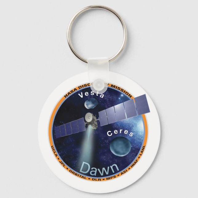 Porte-clés Patch de mission Dawn (Recto)