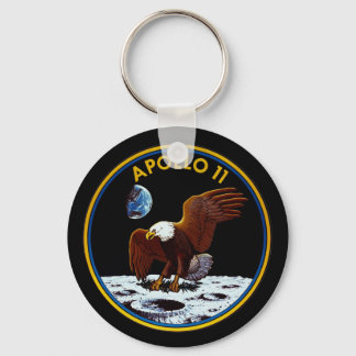 Porte-clés patch mission Apollo 11