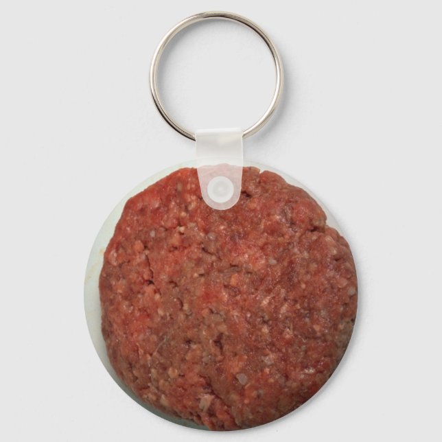 Porte-clés Pâté de hamburger cru (Recto)