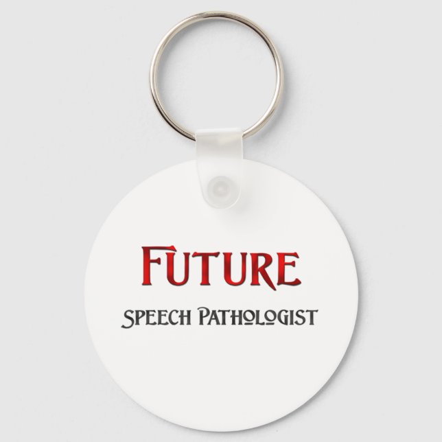 Porte-clés Pathologiste du futur discours (Recto)