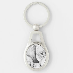 Porte-clés Patiemment en attente