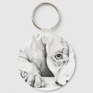 Porte-clés Patiemment en attente