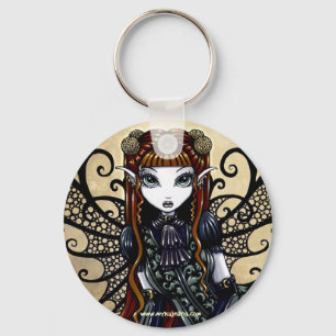 Porte-clés "Patience" Auburn Haired Goth Faery
