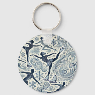 Porte-clés patinage artistique