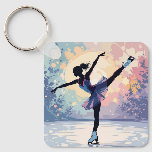 Porte-clés Patinage artistique (Recto)