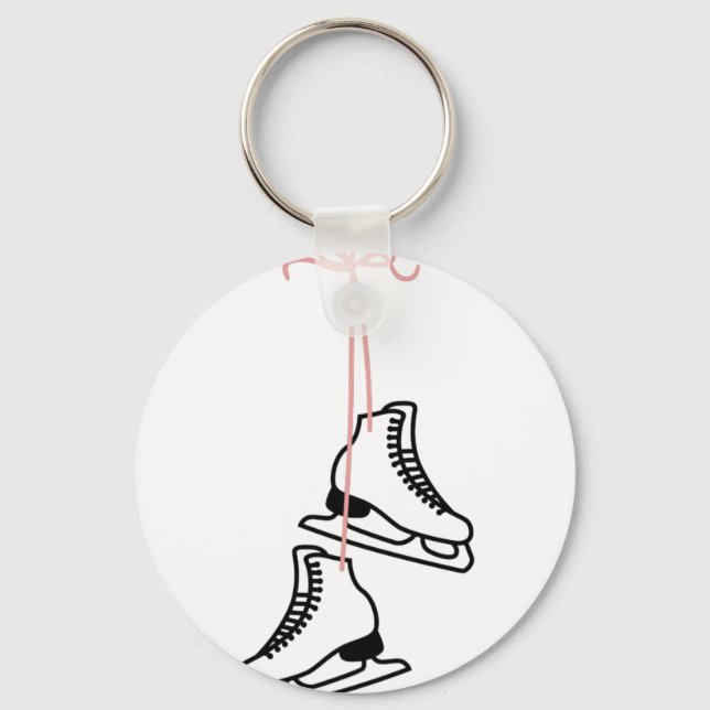 Porte-clés Patinage sur glace (Recto)