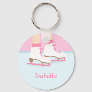 Porte-clés Patinage Sur Glace Patinoire Pour Les Filles