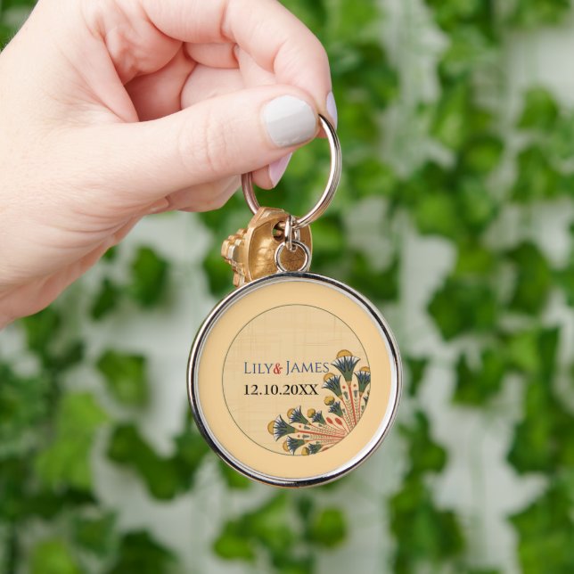 Porte-clés Patrimoine Ornemental pharaonique mariage Sur Papy (Main)