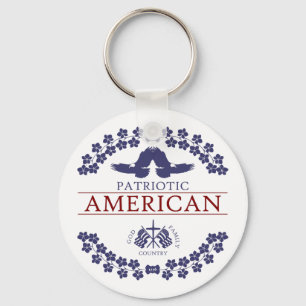 Porte-clés PATRIOT Américain
