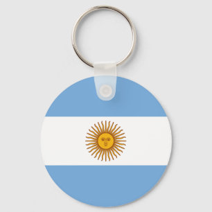 Porte-clés Patriotic Argentinian Flag