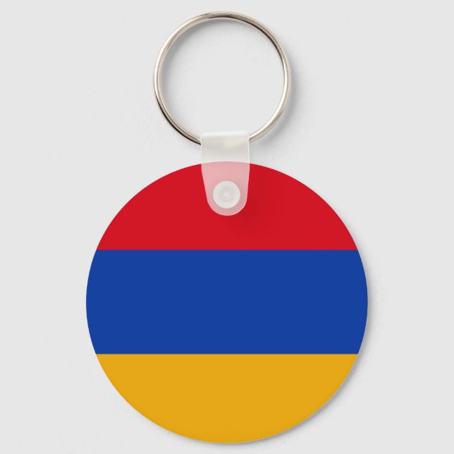 Porte-clés Patriotic Armenian Flag (Recto)