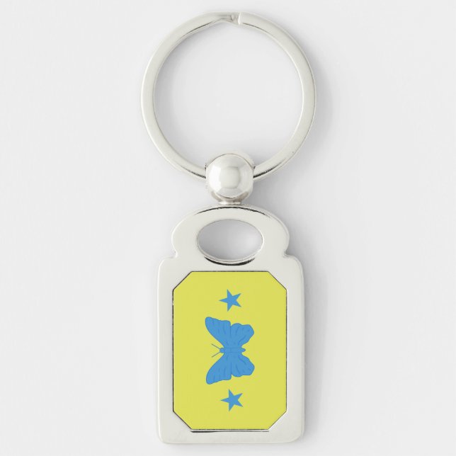 Porte-clés Patriotic keychain with Flag of Bady Bassit (Devant)