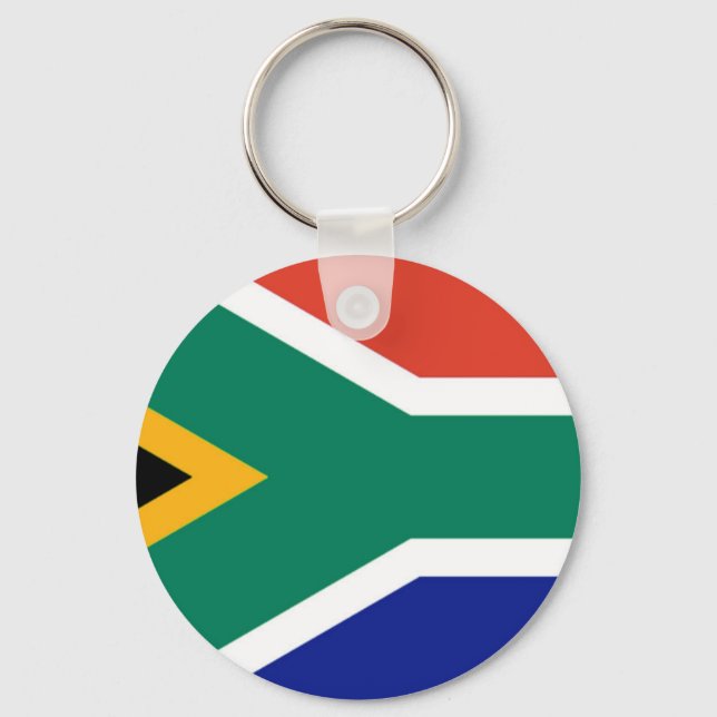 Porte-clés Patriotic South Africa flag Bokke (Recto)