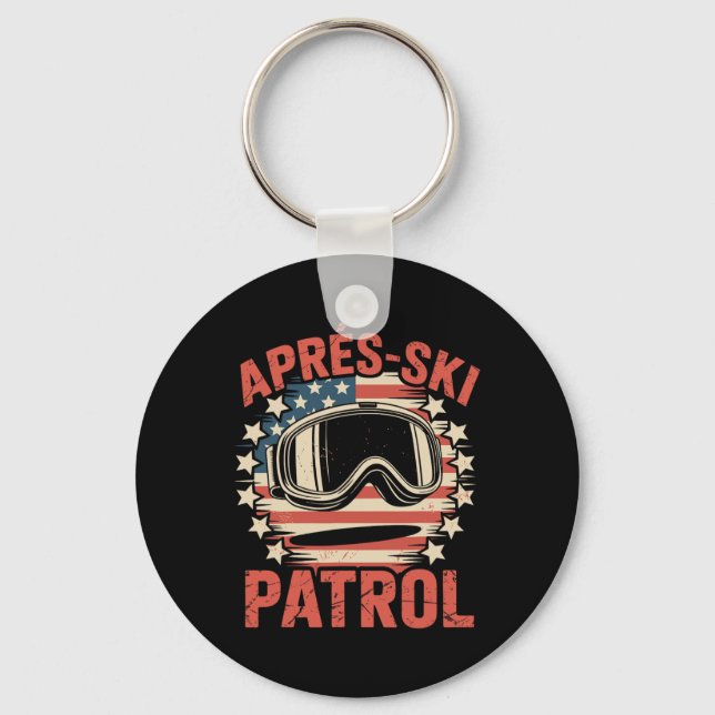 Porte-clés Patrouille d'après-ski  (Recto)