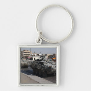 Porte-clés patrouille de soldats