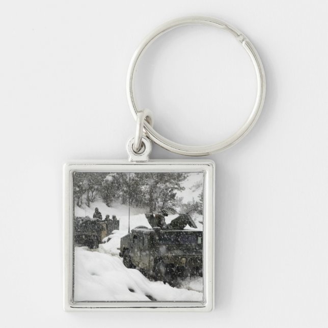 Porte-clés patrouille des Marines américains dans le col Khow (Devant)