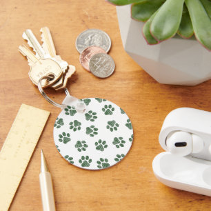 Porte-clés Patrouilles de Doodle, Paws de Chien, Paws Vertes