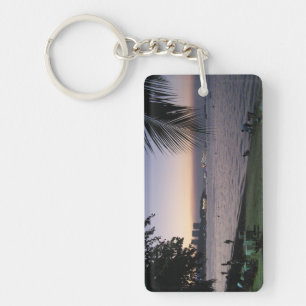 Porte-clés Pattaya Beach Sunset ... Chonburi, Thaïlande