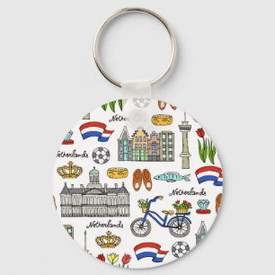 Porte-clés Patters de Netherland