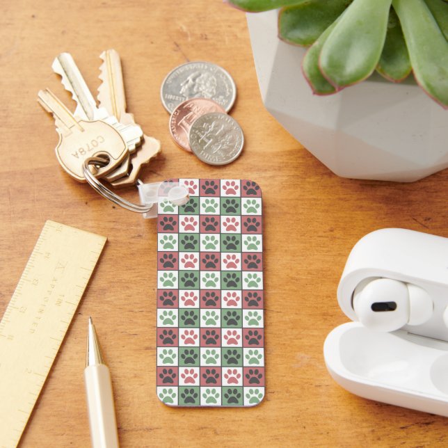 Porte-clés Patters de Red and Green (Bureau)