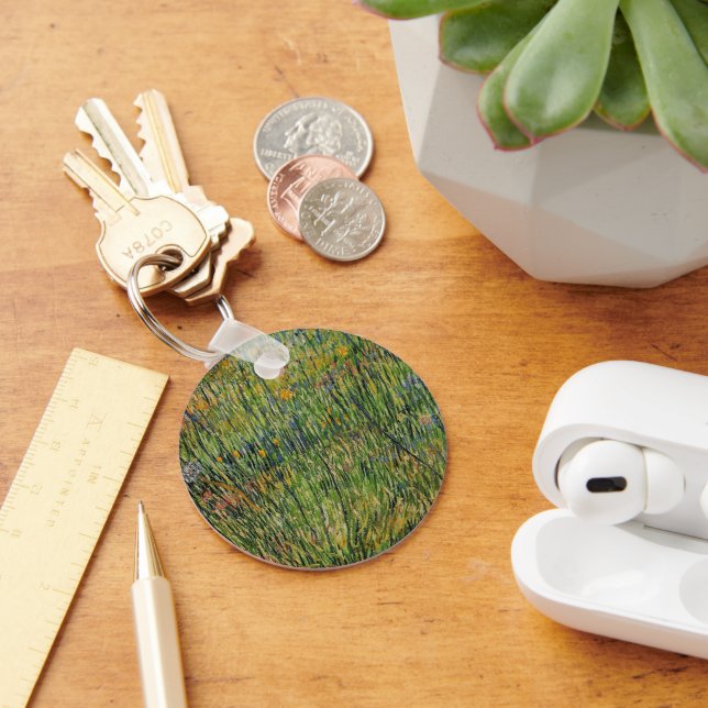 Porte-clés Pâturage en fleurs de Vincent van Gogh (Bureau)