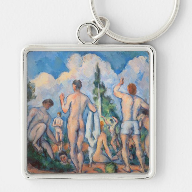 Porte-clés Paul Cezanne - Baigneurs (Devant)