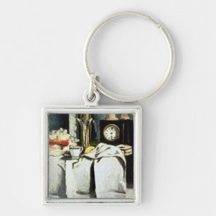 Porte-clés Paul Cezanne L'horloge en marbre noir, vers 1870