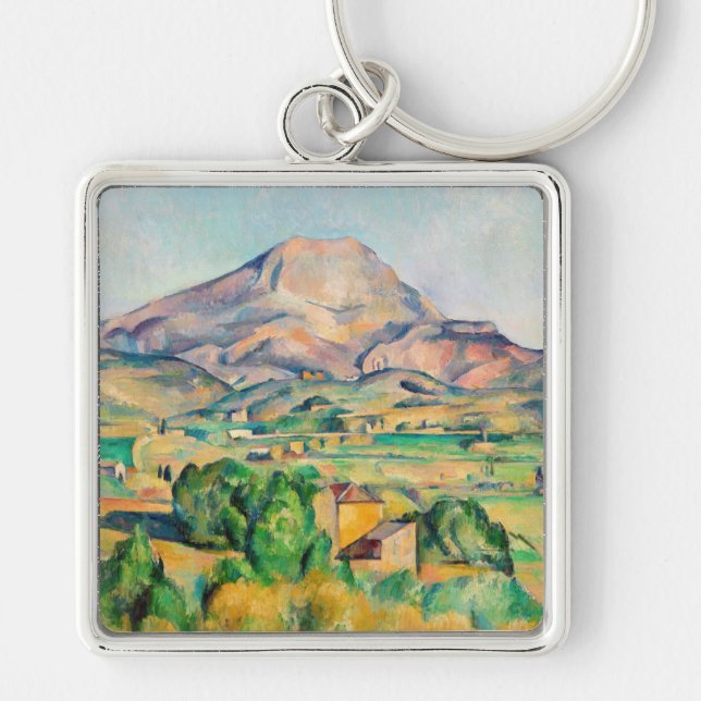 Porte-clés Paul Cezanne - Mont Sainte-Victoire (Devant)