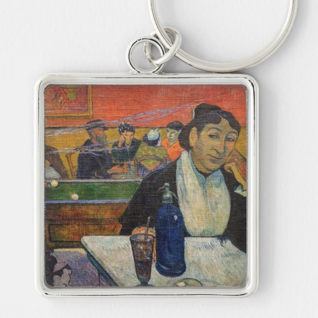Porte-clés Paul Gauguin - Le Café de nuit, Arles (Devant)
