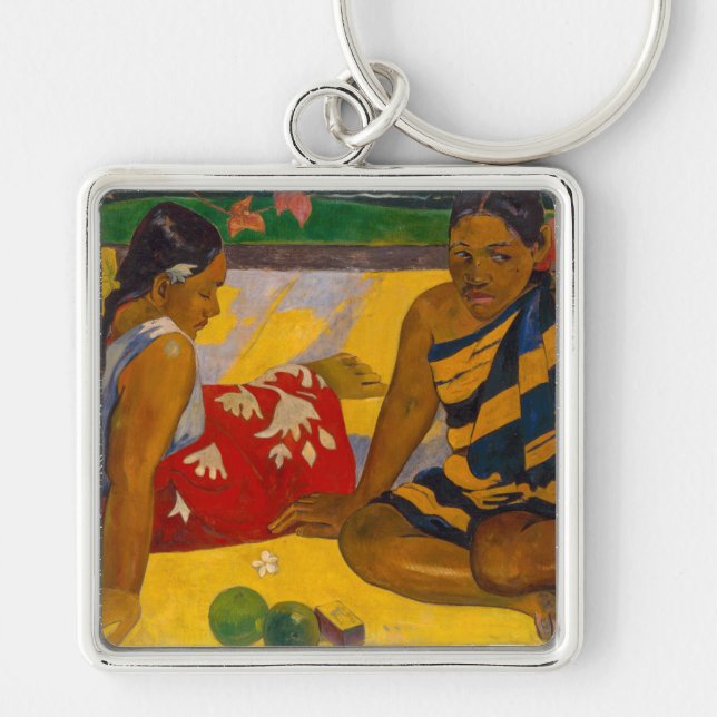 Porte-clés Paul Gauguin - Parau Api / Quoi de neuf ? (Devant)