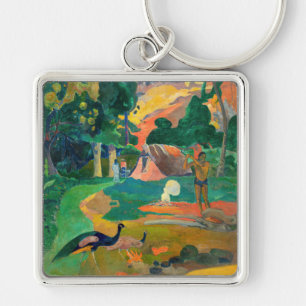 Porte-clés Paul Gauguin - Paysage aux paons / Matamoe