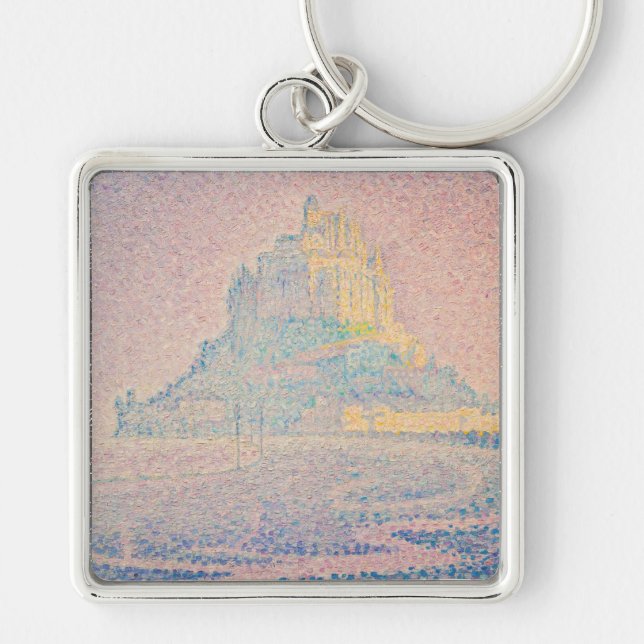 Porte-clés Paul Signac - Mont Saint Michel Fog et Soleil (Devant)
