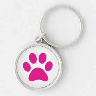 Porte-clés Paw Print Keychain