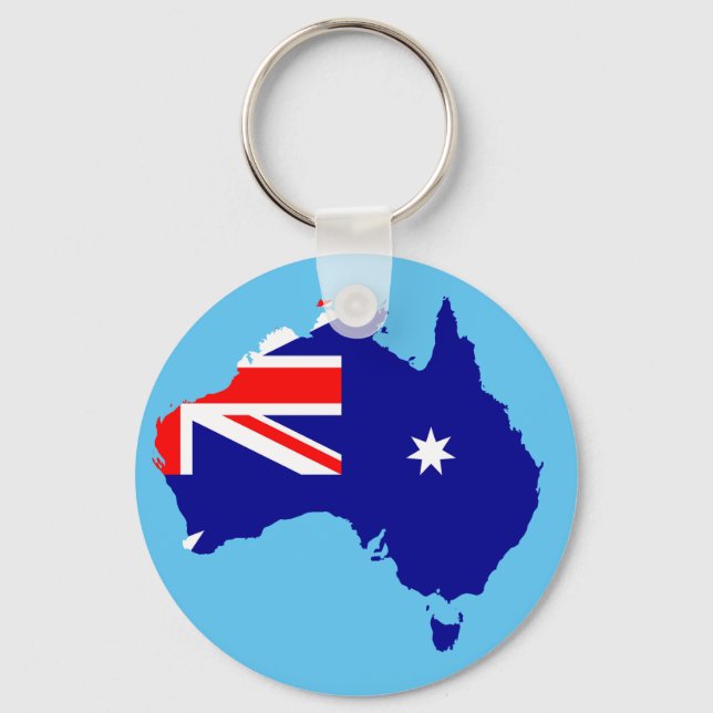 Porte-clés Pays australien (Recto)