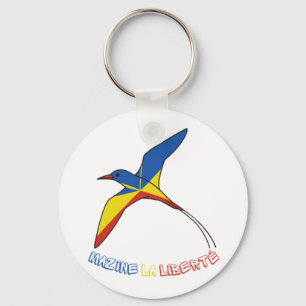 Porte-clés Pays en queue