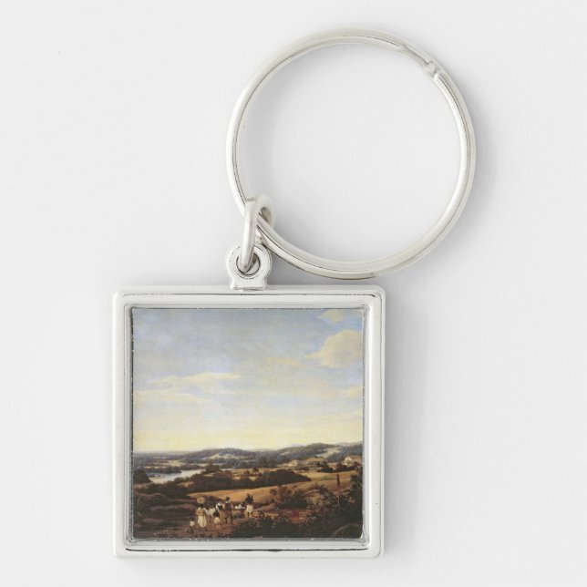 Porte-clés Paysage brésilien avec une plantation (Devant)