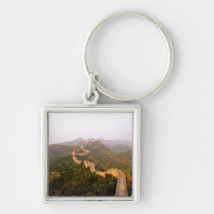 Porte-clés Paysage coloré à la grande muraille de Chine à