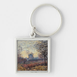 Porte-clés Paysage d'Alfred Sisley près de Louveciennes