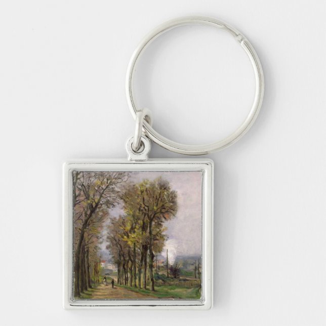 Porte-clés Paysage dans l'Ile de France, c.1878 (Devant)