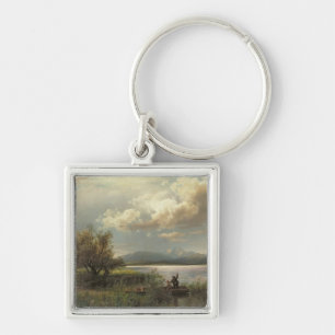 Porte-clés Paysage de Bavière, 1856