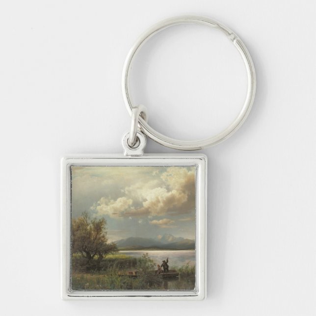Porte-clés Paysage de Bavière, 1856 (Devant)