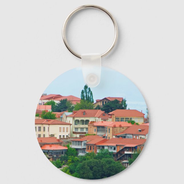 Porte-clés Paysage de Géorgie (Recto)
