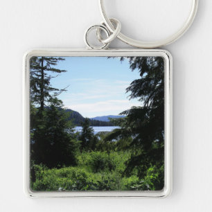 Porte-clés Paysage de l'Alaska belle photographie de l'Alaska