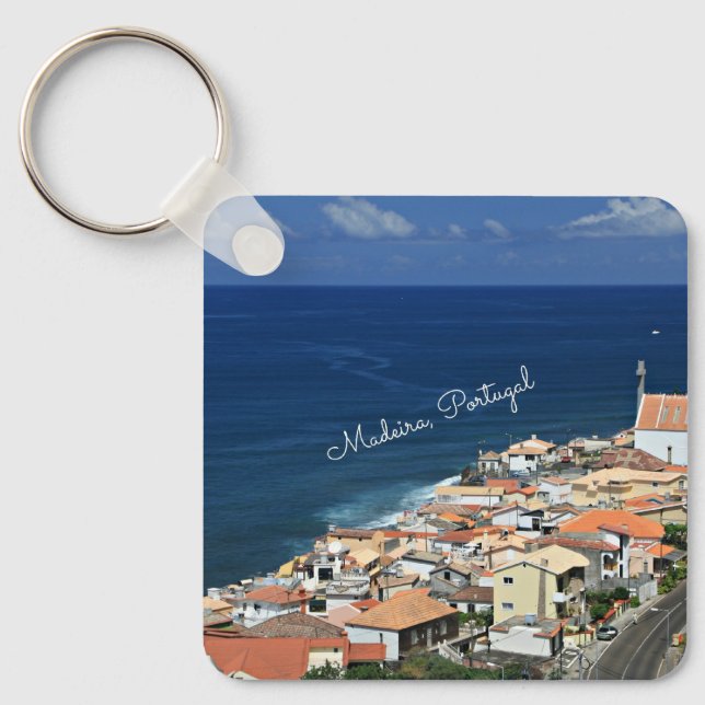 Porte-clés Paysage de Madère, Portugal (Recto)