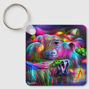 Porte-clés Paysage de rêve vif : Agrizoophobie