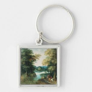 Porte-clés Paysage de rivière